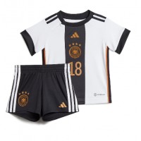 Echipament fotbal Germania Jonas Hofmann #18 Tricou Acasa Mondial 2022 pentru copii maneca scurta (+ Pantaloni scurti)